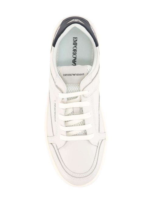 Sneakers in pelle martellata. Emporio Armani | X4X568XN162U065